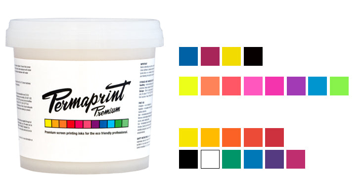 PERMAPRINT PREMIUM water-based eco-friendly inks for paper, plastic, glass and wood