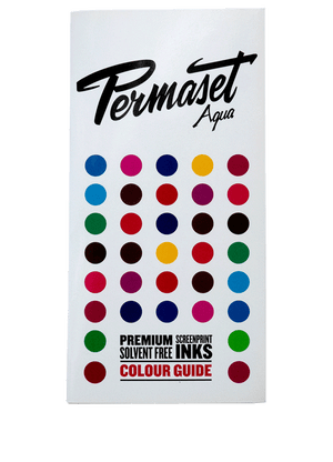 PERMASET ECO-Friendly Inks Printed Color Swatch Guide